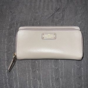 Tan kate spade wallet